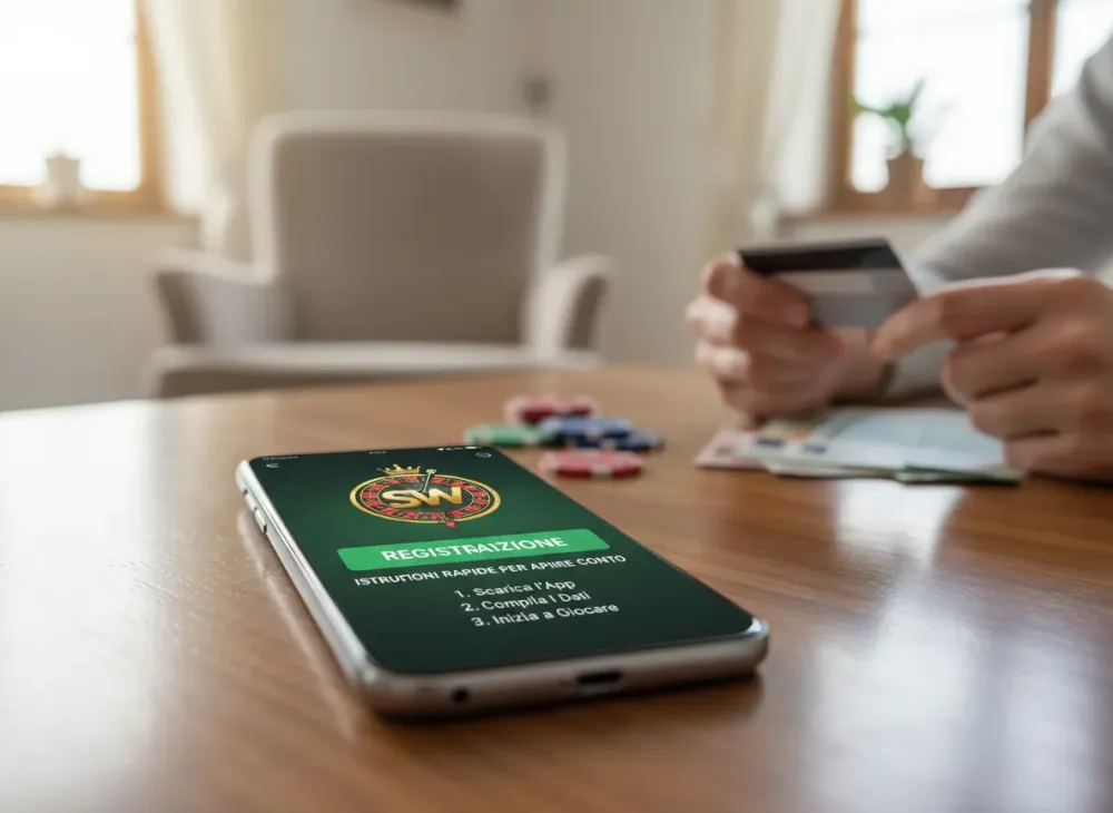 Spinwinera registrazione istruzioni rapide per aprire conto
